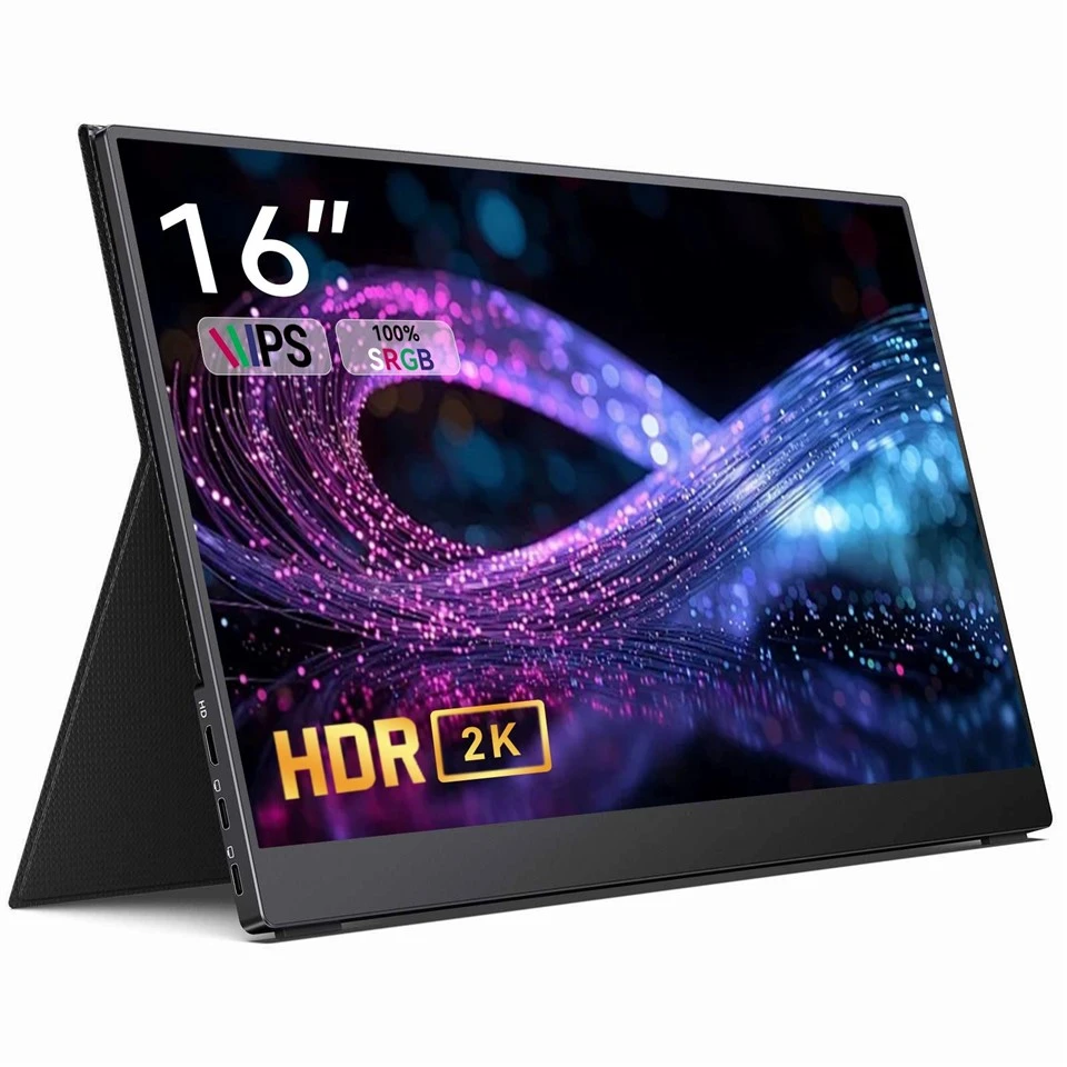 HDR Portable Gaming Monitor 16 Inch
